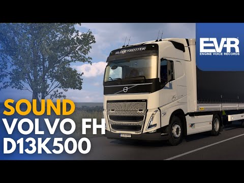 Sound Volvo FH13 500 Euro6 Engine Voice Records