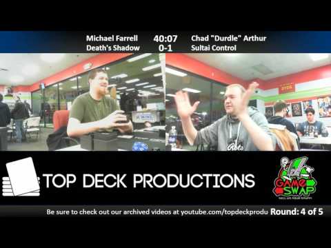 Modern 3/03/17: Michael Farrell (Death's Shadow) vs  Chad Durdle Arthur (Sultai Control)