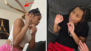 Sister WHOOPS Little Brother for Snitching, She Learns Her Lesson | KD Da Kid