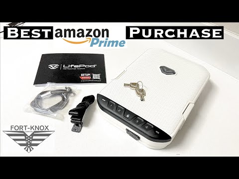 Vaultek LifePod Safe Review | BEST Amazon Purchase!! | Waterproof Travel Case Electronic Lock Box