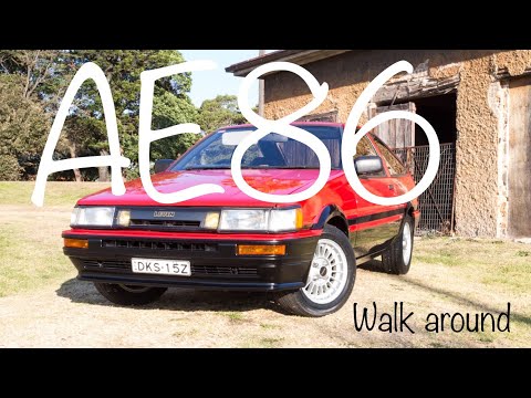 Thumbnail for walkaround 1987 AE86 Twin Cam Corolla Levin