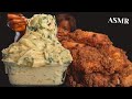 ASMR CHICKEN WINGS ALFREDO CREAMY PASTA MUKBANG Talking Life Update Sticky Eating Sounds