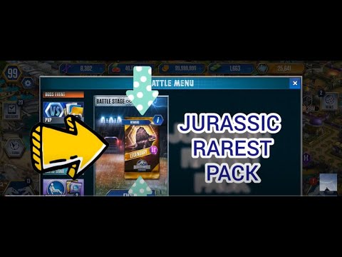 Jurassic World The Game! Jurassic Rarest Pack & Spinotasuchus At Max Level| R #232