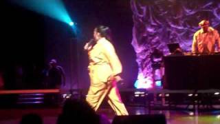 Nayobe singing &quot;Please Don&#39;t Go&quot; at the Freestyle Concert at Lehman Center: 3/20/10