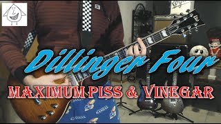 Dillinger Four - Maximum Piss &amp; Vinegar - Guitar Cover (Tab in description!)