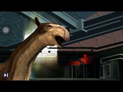 urtinotherium winning battle in Jurassic world the game