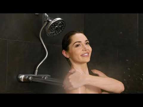 Oxygenics BodyBar + Flood Combo Shower Head