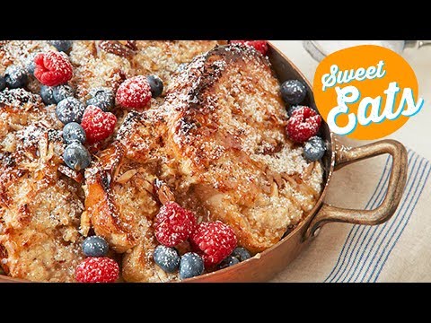 Coconut Almond French Toast Casserole | Food Network