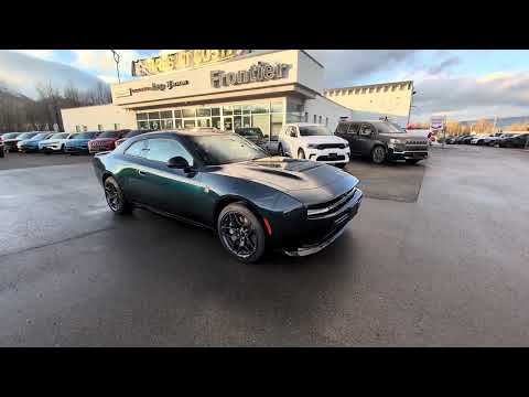 2026 Dodge Charger in Blue for sale at Frontier Chrysler Dodge Jeep Ram Fiat Ltd. in Smithers, BC