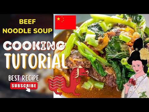 Best Beef Noodle Soup Recipe Ever - Taiwanese Style - Best Niúròu miàntāng