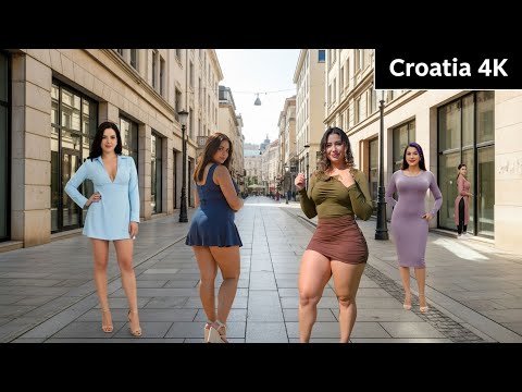 Croatia Walking Tour 2025 in 4K 🇭🇷 | Rijeka City Streets, Old Town & Waterfront Views