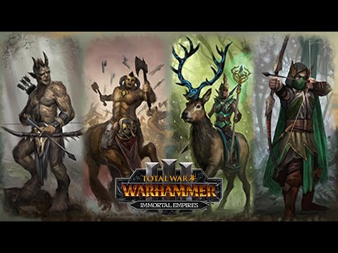Excellent Execution - Wood Elves vs Beastmen // Total War: WARHAMMER 3