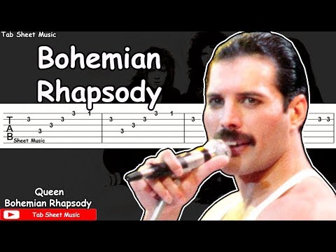 Queen - Bohemian Rhapsody Guitar Tutorial Video