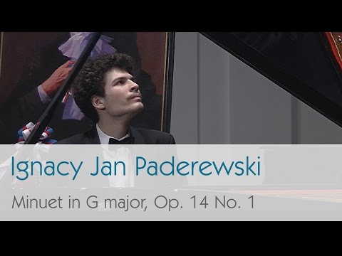 Ignacy Jan Paderewski - Minuet in G major, Op. 14 No. 1 - Roman Martynov