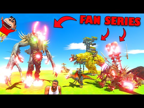 FAN SERIES: God Of Hell Scourge vs Thor Hydra, Mecha Killer, Army Killer, Thor Hydra In ARBS