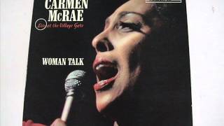 Carmen Mcrae  Woman Talk