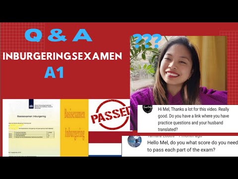 ANSWERING QUESTIONS RELATED TO  INBURGERINGSEXAMEN A1|BASIC CIVIC INTEGRATION A1