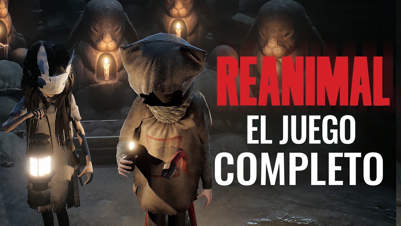 REANIMAL - JUEGO COMPLETO + FINAL SECRETO (LITTLE NIGHTMARES)