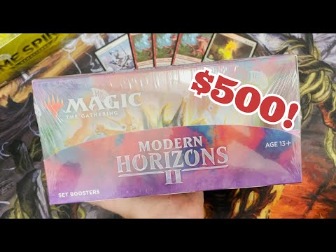 MH2 Set Booster Boxes Are INSANE! | MTG Unboxing | Modern Horizons 2 | Magic The Gathering