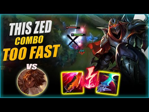 FANREN ZED - ZED VS TALIYAH | THIS ZED COMBO IS INASANELY FAST