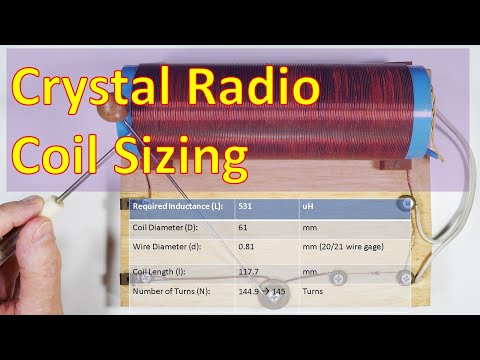 Crystal Radio Coil Sizing (4K)