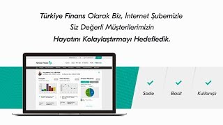 Türkiye Finans - Bireysel İnternet Şubesi  - Du
