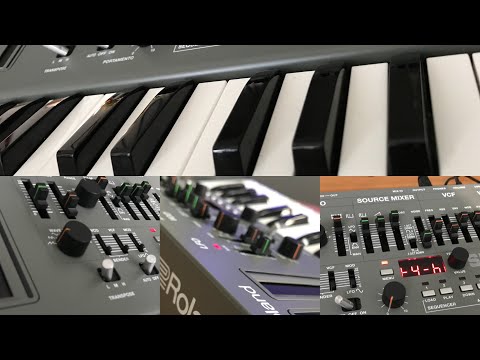Roland Boutique SH-01A and TR-09 (minimal jam)