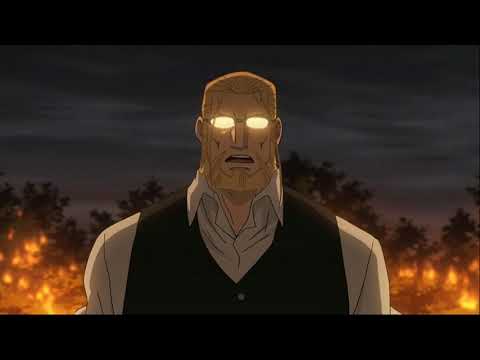 Fullmetal Alchemist Brotherhood - Hohenheim and Al vs Pride (Eng Dub)