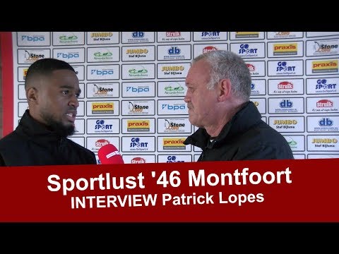 Interview Patrick Lopes Martins de Veiga Sportlust '46 - Montfoort