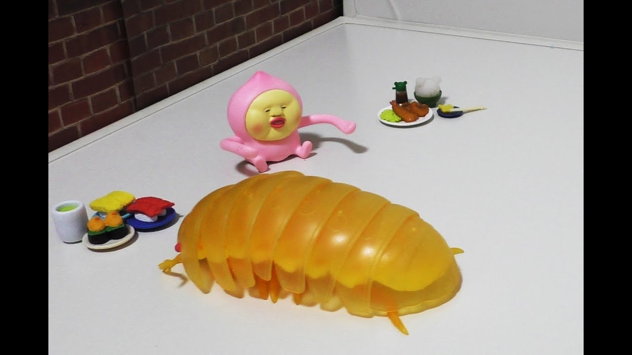 KOBITOZUKAN TOYS Kakuremomojiri こびとづかんのカクレモモジリとダンゴムシ アニメ