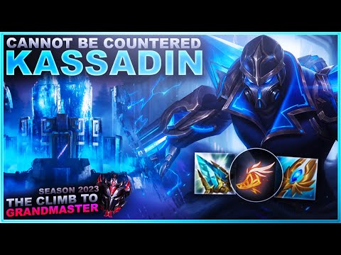 KASSADIN CANNOT BE COUNTERED! - Climb to Grandmaster | League of Legends