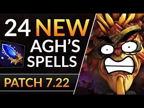 24 NEW Aghanim's UPGRADES - Patch 7.22 BIGGEST BUFFS and NERFS | Dota 2 Patch Analysis