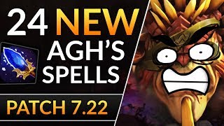 24 NEW Aghanim's UPGRADES - Patch 7.22 BIGGEST BUFFS and NERFS | Dota 2 Patch Analysis