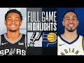 SPURS at PACERS | FULL GAME HIGHLIGHTS | November 6, 2023