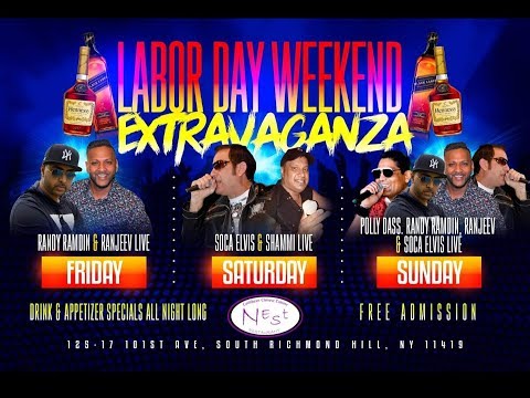 Soca Elvis performs at the Nest Labor Day Weekend 2019