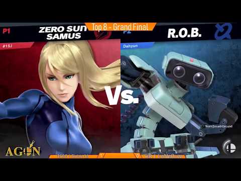 Agon The End - BERG | Sirjon (ZSS) Vs. eR | LoNg0uw (R.O.B.) Smash Ultimate Grand Finals