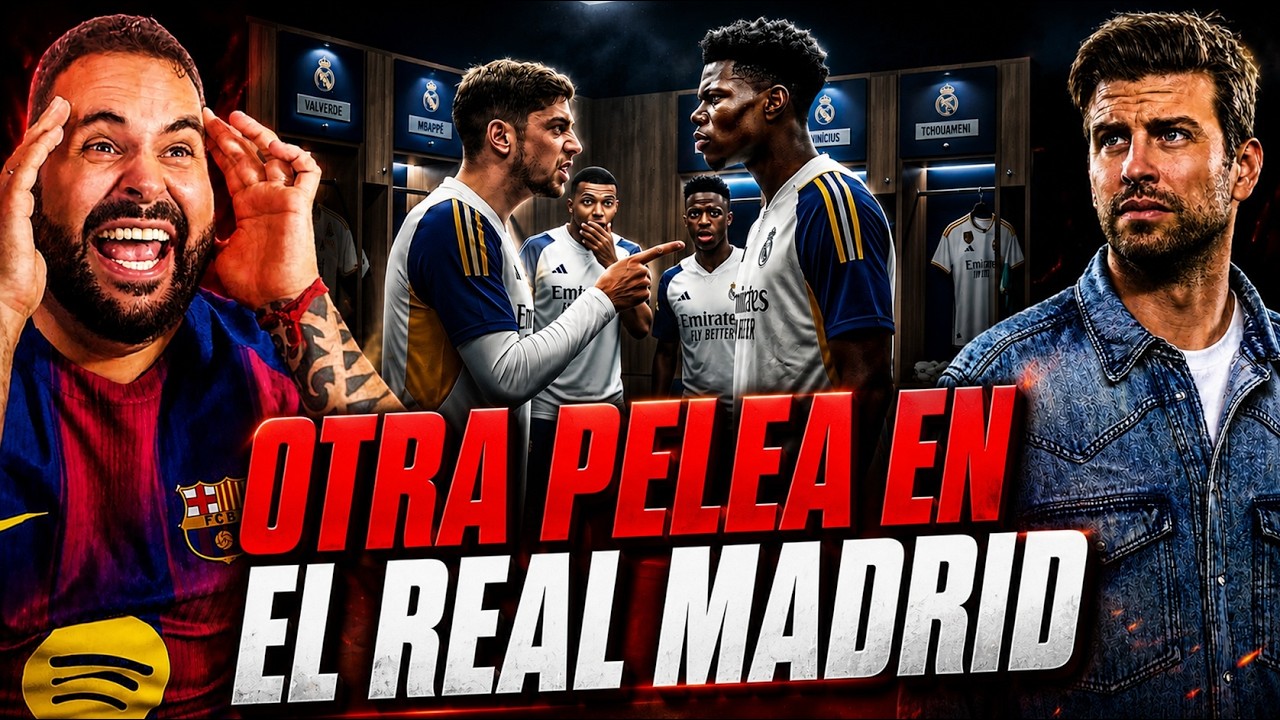 🔥¡TERREMOTO en el REAL MADRID! PELEA entre VALVERDE y TCHOUAMENÍ - SANCIÓN HISTÓRICA a PIQUÉ