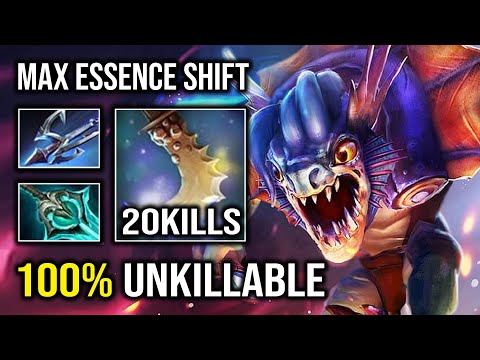 This Happened When Pro Slark Got Out Of Control 100% Unkillable Max Essence Shift 10K MMR Dota 2