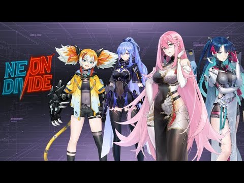 [Demo] Neon Divide - Anime Action Roguelike - Gameplay (PC)