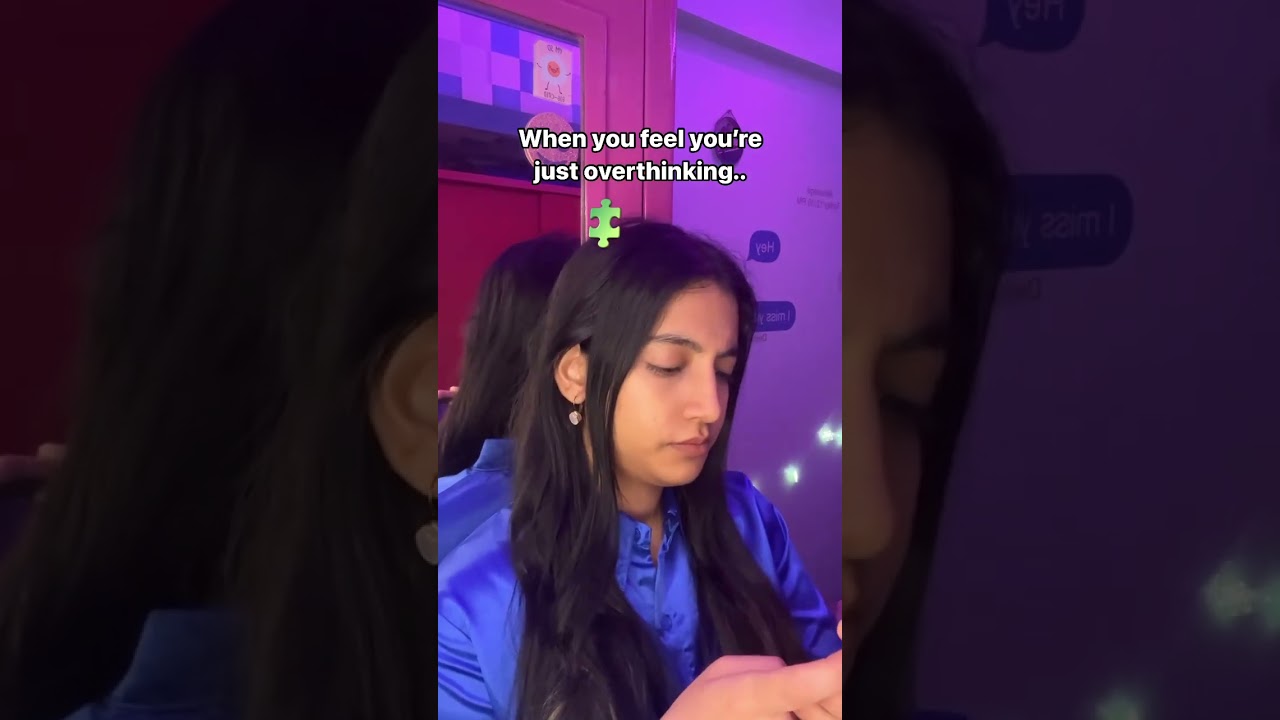 Kuch samjhe?😲 #overthinking #lies #life #relatable #suspense #memes #funny #reality