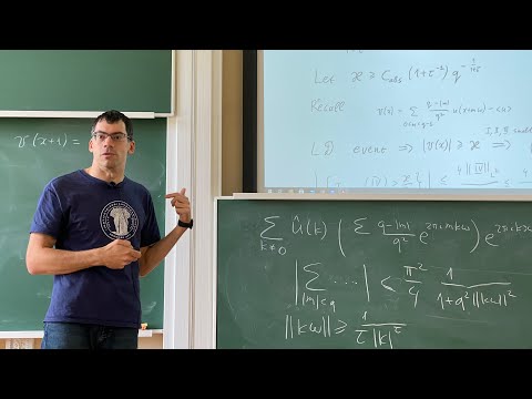 Ilya Kachkovskiy | Anderson localization for quasiperiodic operators | Lecture 3 of 4