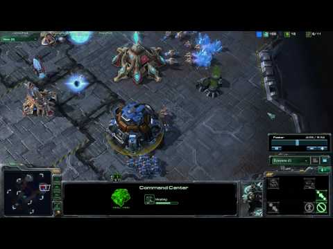 StarCraft 2 - [T] Planetary Fortress Rush - Strategy