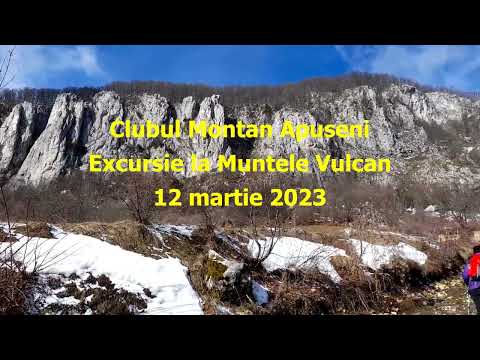 Drumeție la Buces Vulcan 12 martie 2023