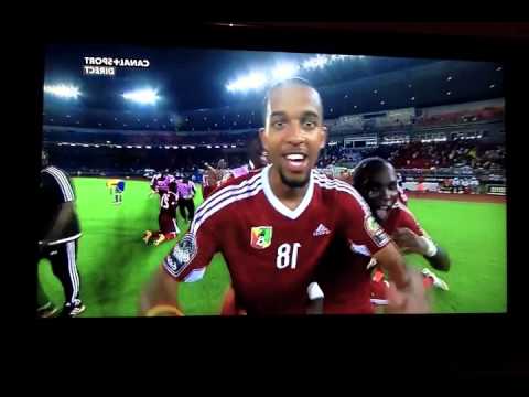 Gabon - Congo 1-0 But de Prince ONiangue " Célébration de Fin de Match "