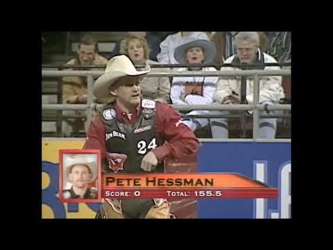 Border Patrol bucks Pete Hessman - 99 PBR Billings