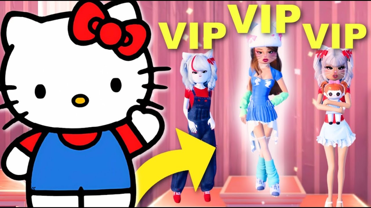 PERSONAGENS VALENDO VIP no DRESS TO IMPRESS!