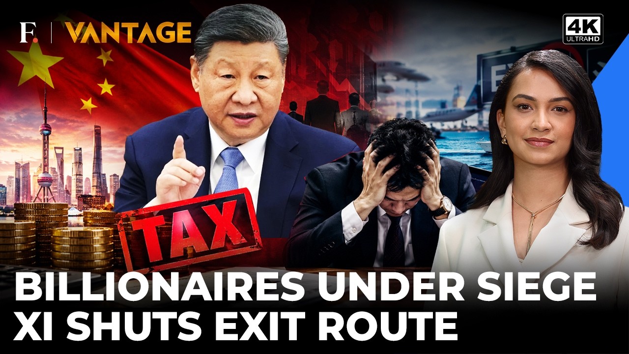 'Stay And Pay Or Leave...': Xi’s New Tax Crackdown Puts China’s Billionaires On Notice | Vantage