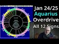 Astrology For The Wknd Of January 24 25 2026 Aquarius Overdrive