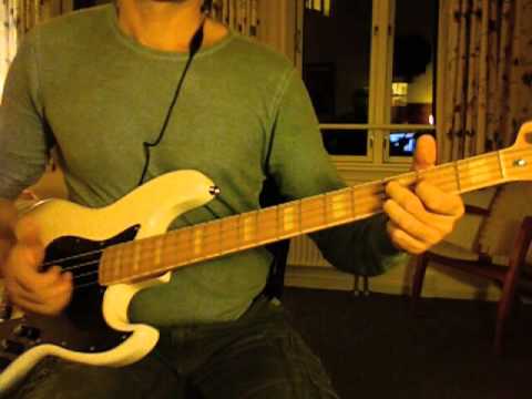 L181 Slap bass groove with Plucked Doublestops