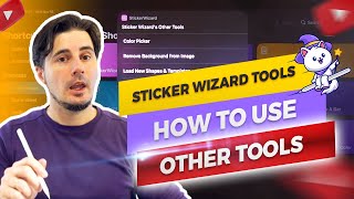 The Sticker Wizard's Other Tools - generate even more stickers on iPad